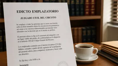 Tiempo de Publicación de Edictos Judiciales